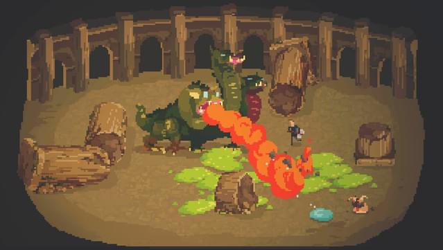 Crawl Gameplay Screenshot