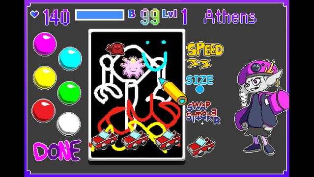 Athenian Rhapsody Gameplay Screenshot