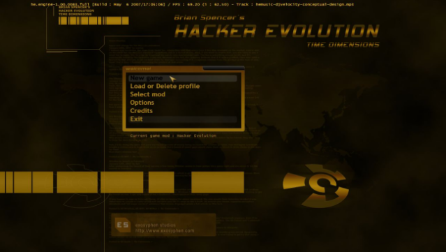Hacker Evolution PC Screenshot