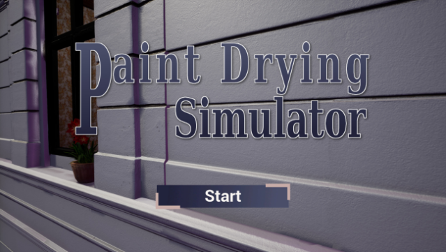 Paint Drying Simulator Gameplay Screenshot